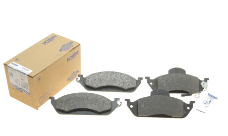 Фото 2 - Тормозные колодки ICER 181276