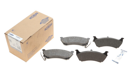 Фото 2 - Гальмівні колодки ICER 181277