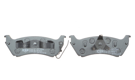 Фото 3 - Гальмівні колодки ICER 181277