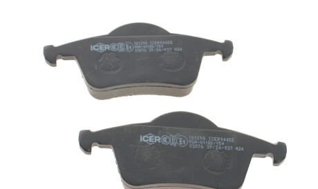 Фото 3 - Гальмівні колодки ICER 181298