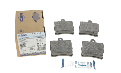 Фото 5 - Гальмівні колодки ICER 181311