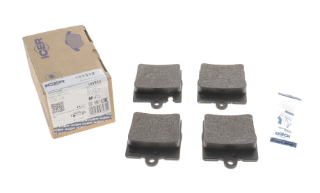 Фото 4 - Гальмівні колодки ICER 181312