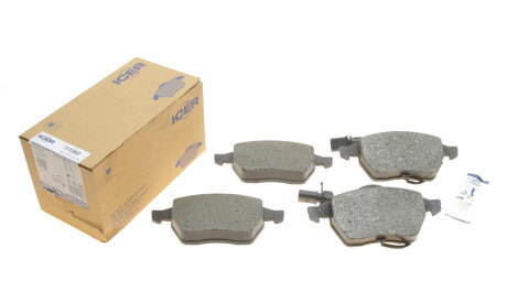 Фото 2 - Гальмівні колодки ICER 181362