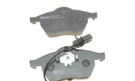 Фото 4 - Гальмівні колодки ICER 181362