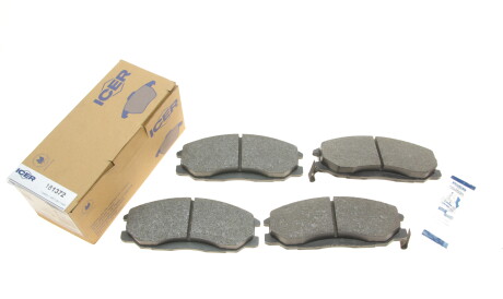 Фото 2 - Гальмівні колодки ICER 181372