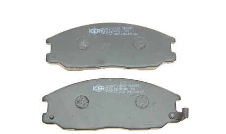 Фото 3 - Гальмівні колодки ICER 181372