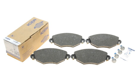 Фото 2 - Тормозные колодки ICER 181380-701 (181380701)