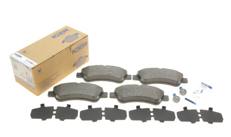 Фото 2 - Гальмівні колодки ICER 181388-402 (181388402)