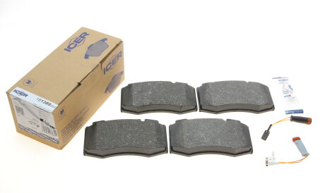 Фото 2 - Гальмівні колодки ICER 181389-203