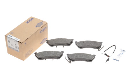 Фото 2 - Гальмівні колодки ICER 181392