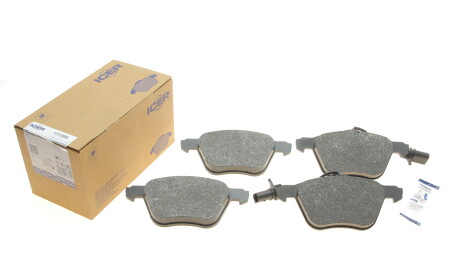 Фото 2 - Гальмівні колодки ICER 181395