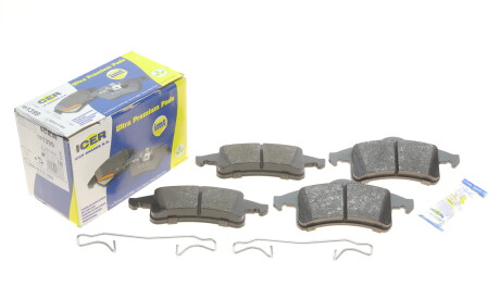 Фото 2 - Гальмівні колодки ICER 181399