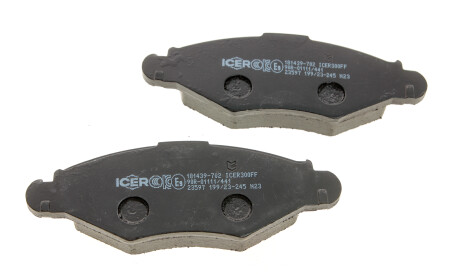Фото 2 - Гальмівні колодки ICER 181439-702 (181439702)