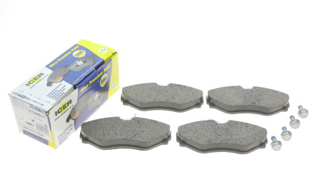 Фото 2 - Гальмівні колодки ICER 181449-701