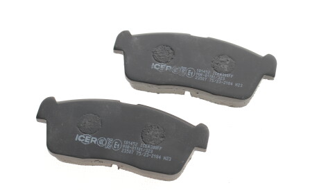 Фото 2 - Гальмівні колодки ICER 181452