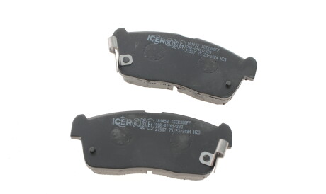 Фото 3 - Гальмівні колодки ICER 181452
