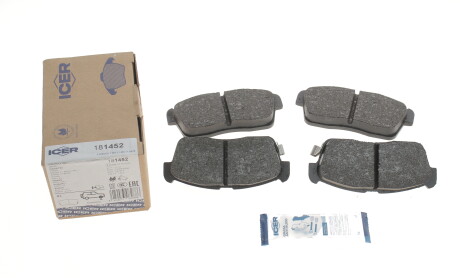 Фото 4 - Гальмівні колодки ICER 181452
