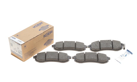 Фото 2 - Гальмівні колодки ICER 181507