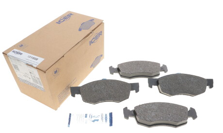 Фото 2 - Гальмівні колодки ICER 181508