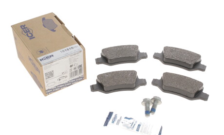 Фото 5 - Гальмівні колодки ICER 181510-701 (181510701)