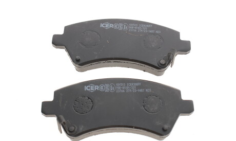 Фото 2 - Гальмівні колодки ICER 181513