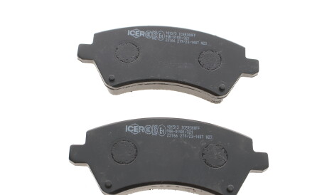 Фото 3 - Гальмівні колодки ICER 181513