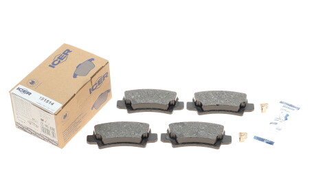 Фото 2 - Гальмівні колодки ICER 181514