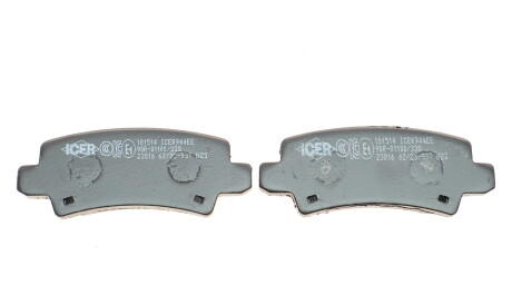 Фото 3 - Гальмівні колодки ICER 181514