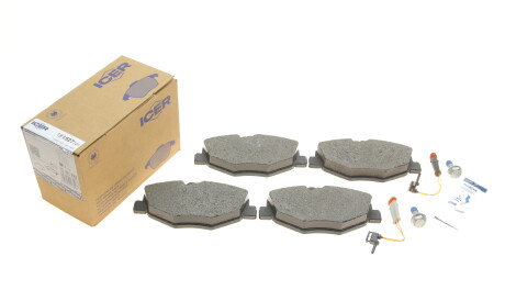 Фото 2 - Гальмівні колодки ICER 181527-701 (181527701)