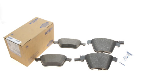 Фото 2 - Гальмівні колодки ICER 181531