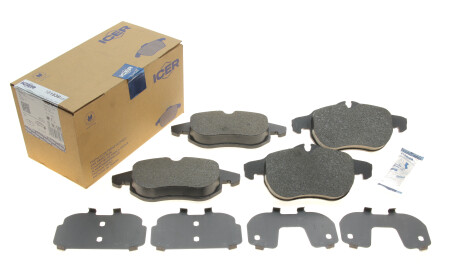 Фото 2 - Тормозные колодки ICER 181536-400 (181536400)