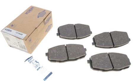 Фото 2 - Гальмівні колодки ICER 181540