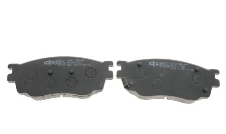 Фото 3 - Гальмівні колодки ICER 181542