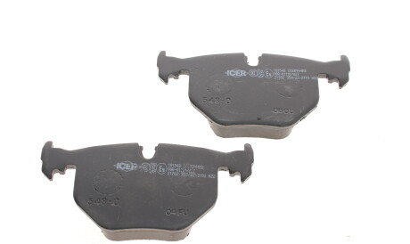 Фото 2 - Гальмівні колодки ICER 181548