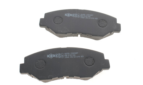 Фото 2 - Гальмівні колодки ICER 181558