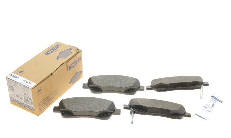 Фото 2 - Гальмівні колодки ICER 181573