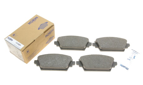 Фото 2 - Гальмівні колодки ICER 181581