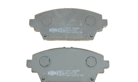 Фото 3 - Гальмівні колодки ICER 181581