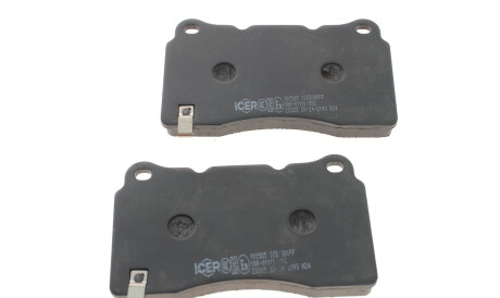 Фото 2 - Гальмівні колодки ICER 181585