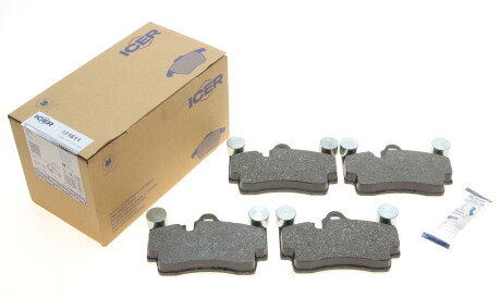 Фото 2 - Гальмівні колодки ICER 181611