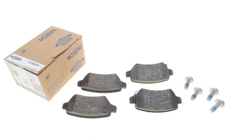 Фото 2 - Гальмівні колодки ICER 181622-703 (181622703)