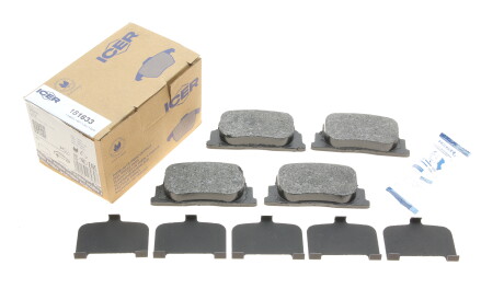 Фото 2 - Гальмівні колодки ICER 181633