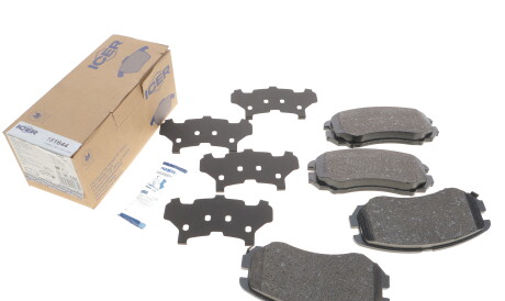 Фото 2 - Тормозные колодки ICER 181644