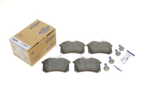 Фото 2 - Гальмівні колодки ICER 181650-703 (181650703)