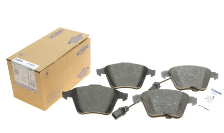 Фото 2 - Гальмівні колодки ICER 181654