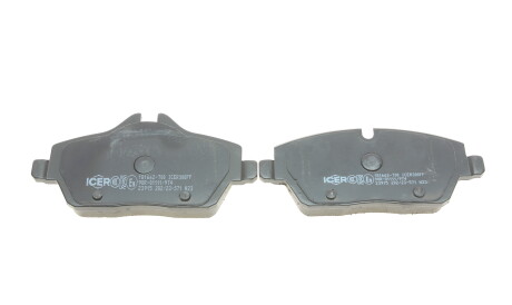 Фото 3 - Гальмівні колодки ICER 181662-700