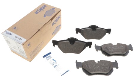 Фото 2 - Тормозные колодки ICER 181663