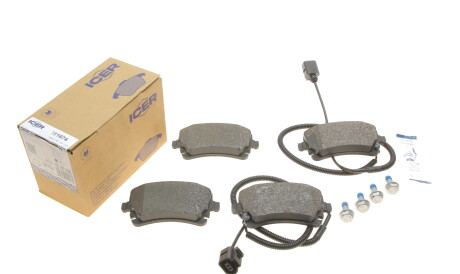 Фото 2 - Гальмівні колодки ICER 181674