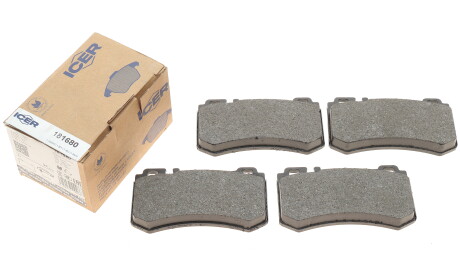 Фото 2 - Гальмівні колодки ICER 181680