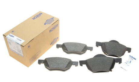 Фото 2 - Тормозные колодки ICER 181695